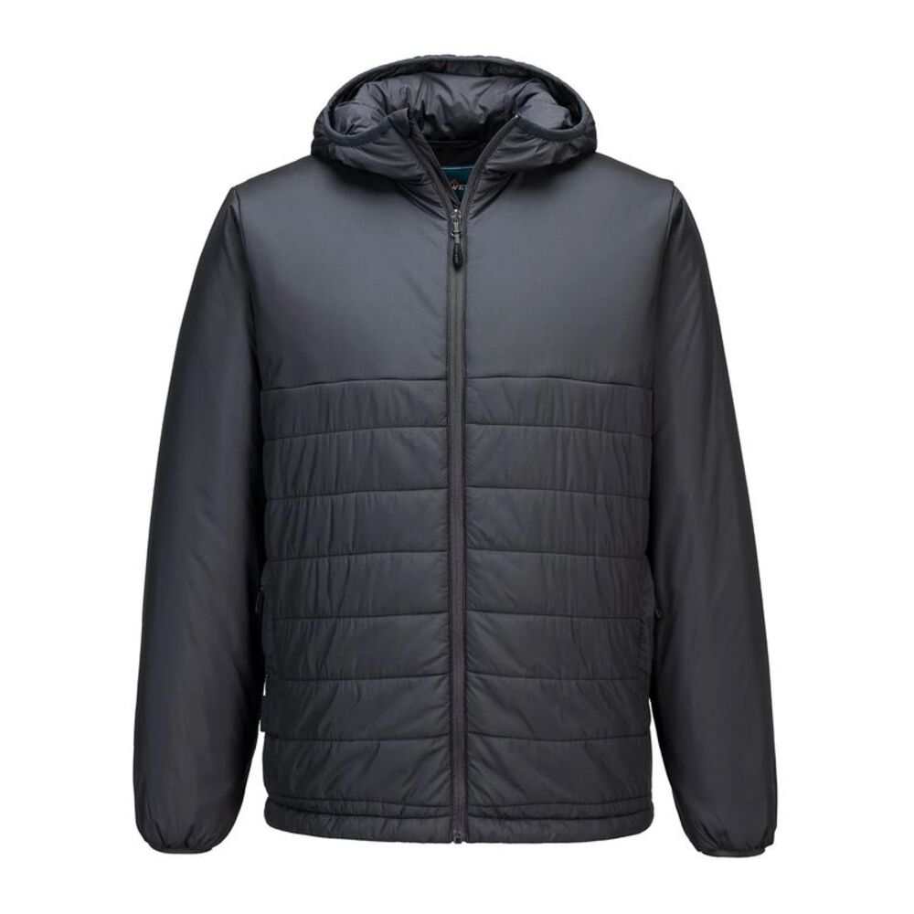 Portwest Mens Professional Insulated  Padded Jacket / Gray